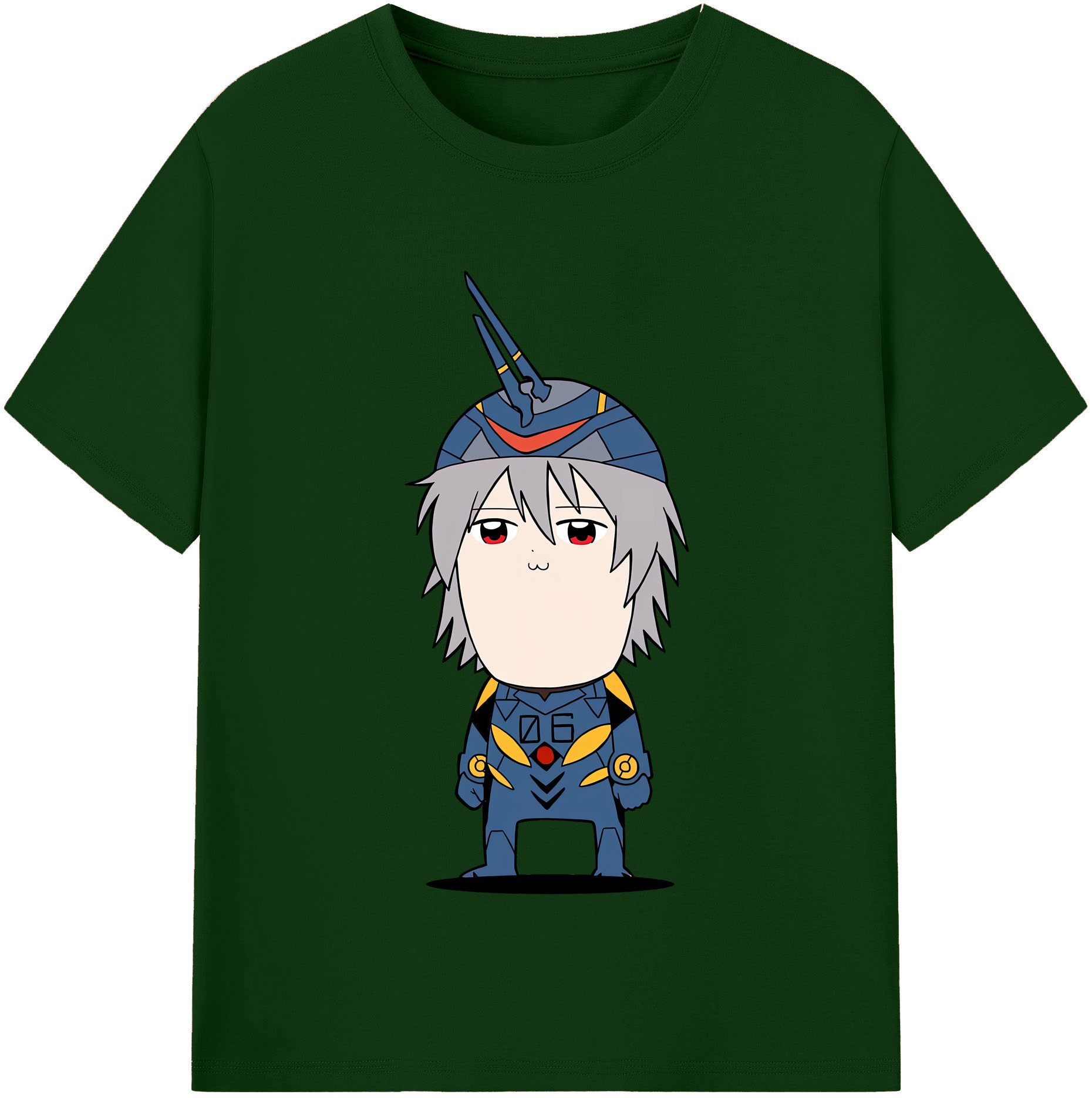 （画像用） EVA 新世紀エヴァンゲリオン 綿100％半袖Tシャツ（フロントプリント）